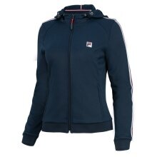 Fila Tennisjacke (Coachjacket) Fiona mit Kapuze peacoatblau Damen