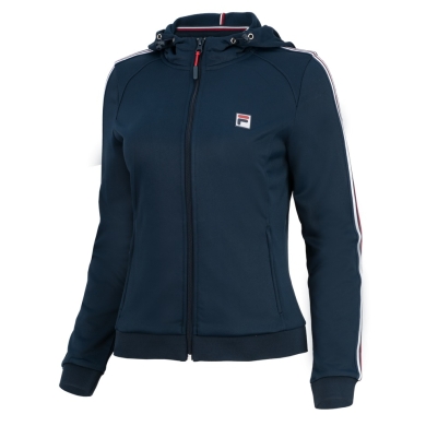 Fila Tennisjacke (Coachjacket) Fiona mit Kapuze peacoatblau Damen