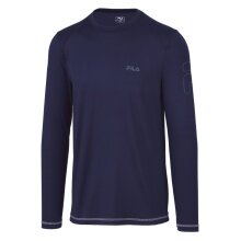 Fila Langarmshirt Joris (angenehmer Tragekomfort) navyblau Herren