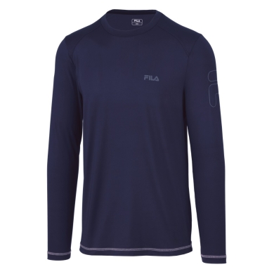 Fila Langarmshirt Joris (angenehmer Tragekomfort) navyblau Herren