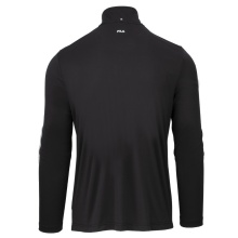 Fila Langarmshirt Halfzip Victor (Mesheinsatz) schwarz Herren