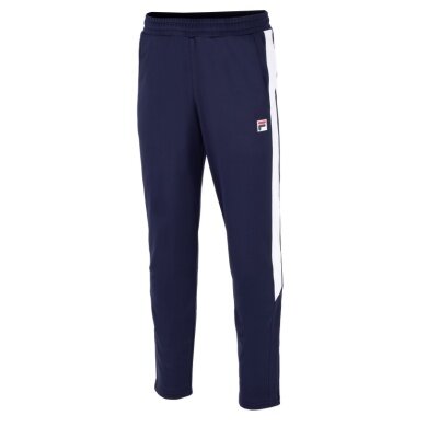 Fila Trainingshose Pant Jan (100% Polyester) navyblau/weiss Herren