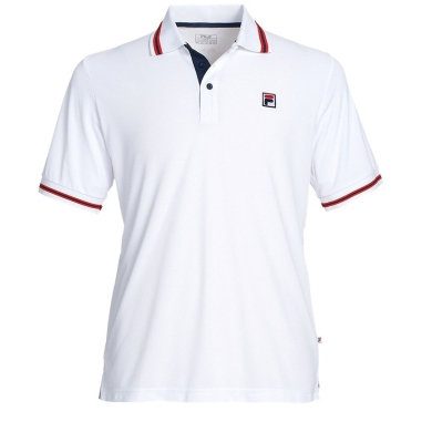 Fila Tennis-Polo Piro weiss/navy Herren