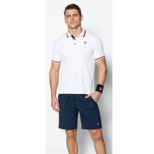 Fila Tennis-Polo Piro weiss/navy Herren