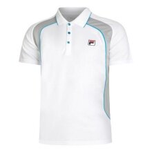 Fila Tennis-Polo Harrison weiss/grau Herren