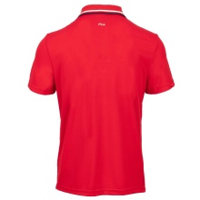 Fila Tennis-Polo Jamie (100% Polyester, angenehmes Tragegefühl) rot Herren