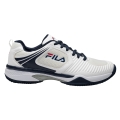 Fila Tennisschuhe Veloce Clay/Sandplatz weiss/dunkelblau Herren