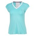 Fila Tennis-Shirt Marlis (Mesheinsätze) blau/weiss Damen