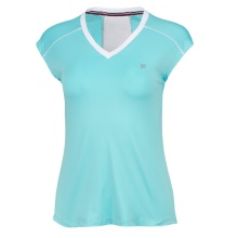 Fila Tennis-Shirt Marlis (Mesheinsätze) blau/weiss Damen