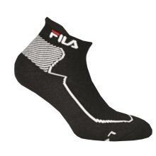 Fila Tennissocke Performance Short (Mischgewebe) schwarz - 1 Paar