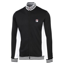 Fila Sportjacke Olaf Classic Retrolook schwarz/weiss Herren