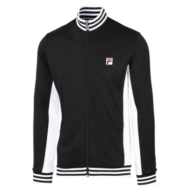 Fila Sportjacke Olaf Classic Retrolook schwarz/weiss Herren