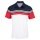 Fila Tennis-Polo Paul weiss/rot Herren