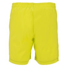 Fila Tennishose Short Constantin (mit Innenhose) gelb Kinder