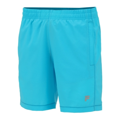 Fila Tennishose Short Constantin (mit Innenhose) hellblau Kinder