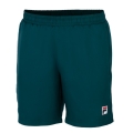 Fila Tennishose Short Leon (optimale Bewegungsfreiheit) kurz tealblau Herren