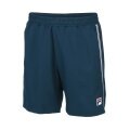 Fila Tennishose Short Riley (100% Polyester, atmungsaktiv) kurz dunkelblau Herren