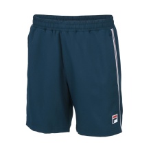 Fila Tennishose Short Riley (100% Polyester, atmungsaktiv) kurz dunkelblau Herren