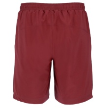 Fila Tennishose Short Santana (4-Wege-Stretch, atmungsaktiv) kurz burgundrot Herren