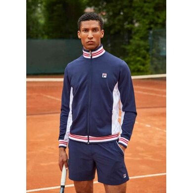 Fila Tennisjacke Björn navyblau/weiss Herren