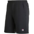 Fila Tennishose Short Santana (4-Wege-Stretch, atmungsaktiv) kurz schwarz Herren