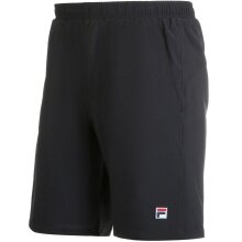 Fila Tennishose Short Santana (4-Wege-Stretch, atmungsaktiv) kurz schwarz Herren