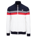 Fila Trainingsjacke Bruno (Full-Zip, Stehkragen) weiss/rot Herren