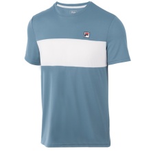 Fila Tennis-Tshirt Bosse (100% rec. Polyester) blau/weiss Herren