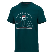 Fila Tennis-Tshirt Jay tealblau Herren