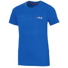 Fila Tennis-Tshirt Logo (100% rec. Polyester) blau Kinder