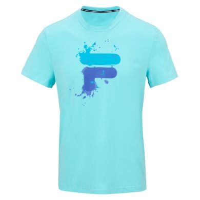 Fila Tshirt Nevio (Baumwolle) hellblau Herren