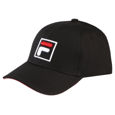 Fila Basecap F-Box Logo Forze (Baumwolle) verstellbar schwarz - 1 Stück