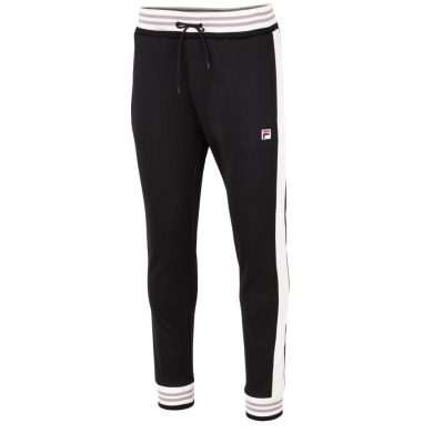 Fila Tennishose Pant Bame (100% Polyester) lang schwarz/weiss Herren