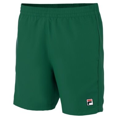 Fila Tennishose Short Leo (100% Polyester) kurz grün Herren