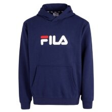 Fila Kapuzenpullover Sande Classic Logo Hoody (Baumwolle) dunkelblau Kinder