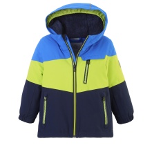 First Instinct Winterjacke FISW 3 (PFC-frei, wasser- und winddicht) neongelb/blau Kleinkinder