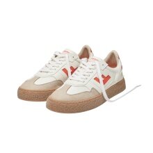 Flamingos Life Sneaker Burela Bold - creamweiss/papaya