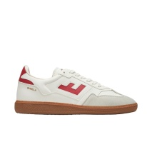 Flamingos Life Sneaker Burela Slim - weiss/panna/rot