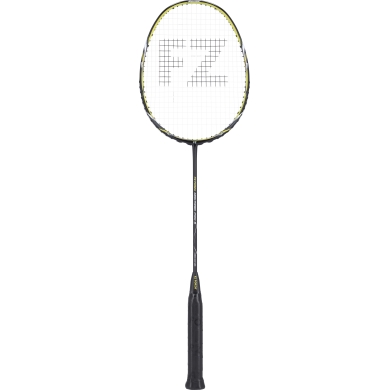 Forza Badmintonschläger Aero Power Pro-S (kopflastig, steif, 86g) schwarz - besaitet -