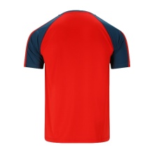 Forza Sport-Tshirt Alvin Tee (100% Polyester) rot/blau Herren