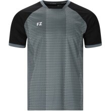 Forza Sport-Tshirt Lewy Tee (100% Polyester, bequeme Passform) grau/schwarz Herren