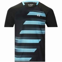 Forza Sport-Tshirt Crestor Tee (schnelltrocknend, bequem) schwarz/blau Herren