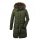 G.I.G.A. DX Winter-Daunenparka Casual mit Kapuze (wasserabweisend, atmungsaktiv, PFC-frei) dunkelolivgrün Damen