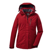 Killtec Winterjacke KOW 140 mit Kapuze (wasser- und winddicht) rot Damen