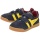 Gola Sneaker Harrier 2025 (Wildleder,Klettverschluss) navyblau/sonnengelb/rot Kinder