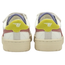 Gola Sneaker Falcon 2025 (PU,Klettverschluss) weiss/rosa/gelb Kinder