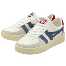 Gola Sneaker Grandslam Trident 2024 weiss/dunkelblau/pink Damen