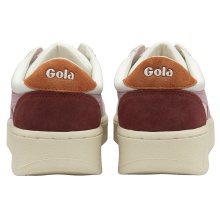 Gola Sneaker Grandslam Trident 2025 weiss/rosa/orange Damen