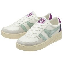 Gola Sneaker Grandslam Trident 2025 weiss/hellgrau/violett Damen