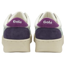 Gola Sneaker Grandslam Trident 2025 weiss/hellgrau/violett Damen